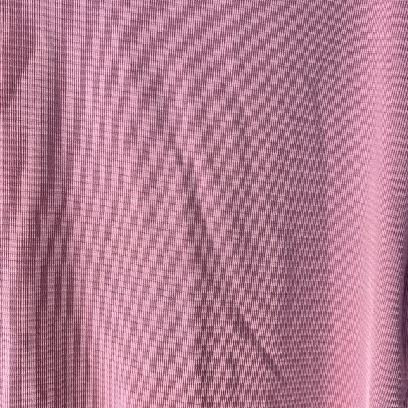 Elegant Mauve Long Sleeve V-Neck Top - Picture 6 of 13